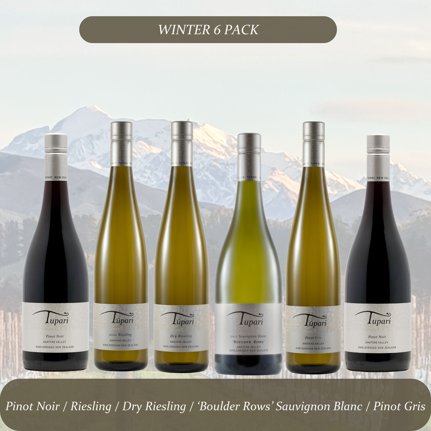 Tūpari Seasonal 6 Pack (subscription only)